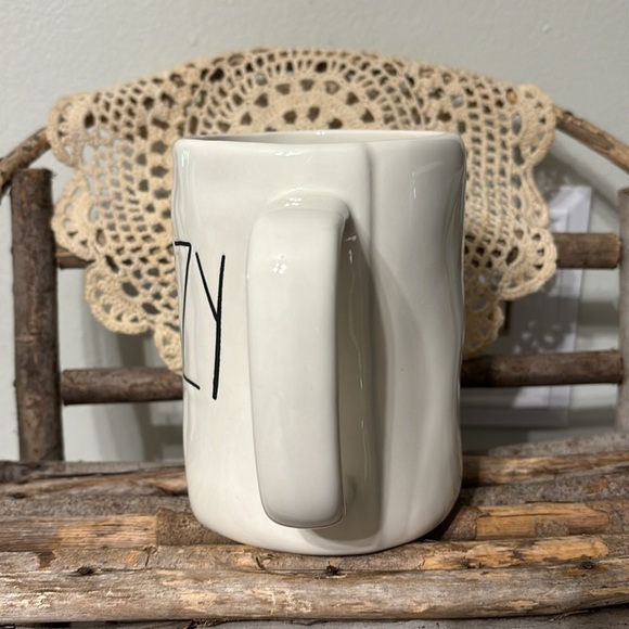 EUC RAE DUNN CRAZY CERAMIC MUG - Picture 2 of 7